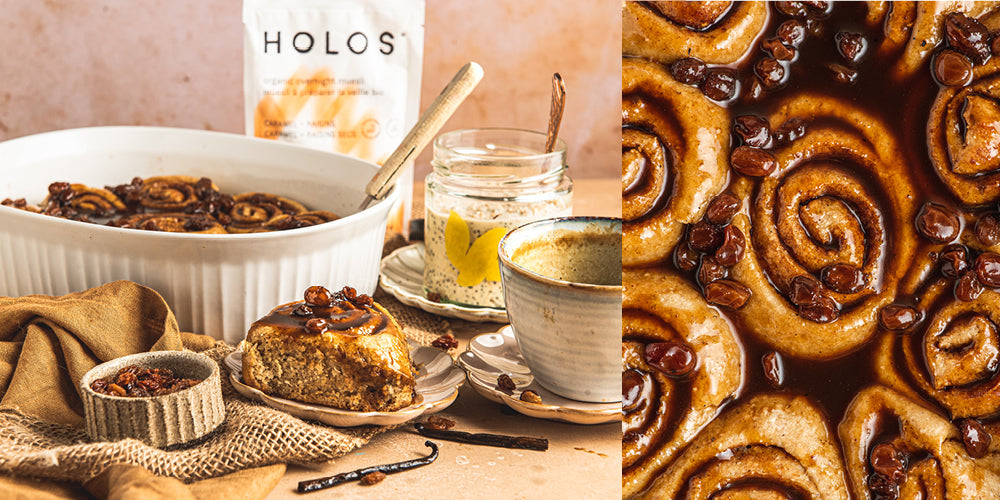 HOLOS Caramel + Raisins Rolls 🍂