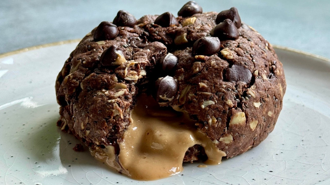 Protein-Packed Mocha Monster Cookies