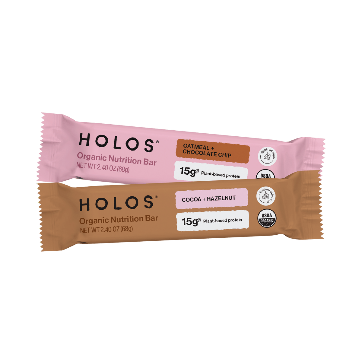 Organic Nutrition Bar | Variety Box (12 bars) | HOLOS