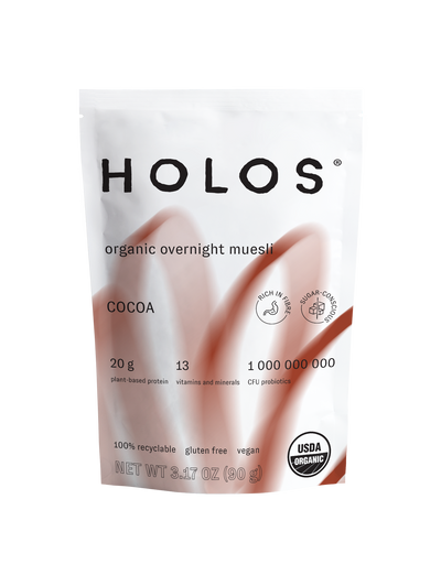 Cocoa pouch - HOLOS overnight muesli